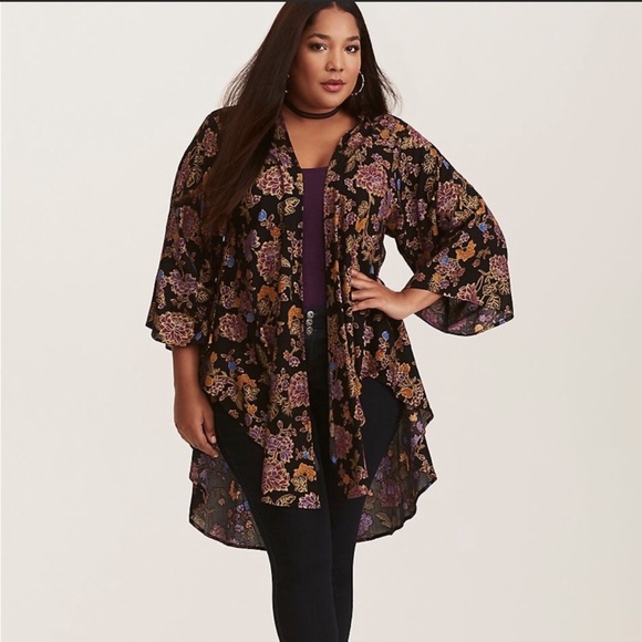 torrid Jackets & Blazers - Kimono High low torrid Jackets & Blazers - Kimono High low